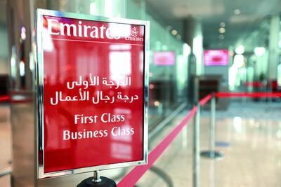 Emirates' will reopen its First Class Lounge at Concourse B, Terminal 3 of Dubai International Airport on July 1. Gabriela Maj/Bloomberg