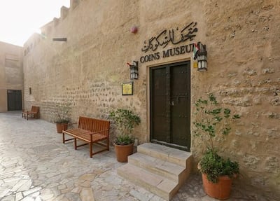 The Coins Museum is located in Dubai's Al Fahidi Historical Neighbourhood. Courtesy Dubai Culture