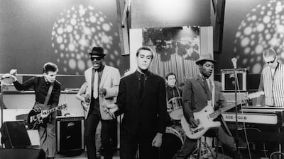Roddy 'Radiation' Byers, Neville Staple, Terry Hall, John Bradbury, Lynval Golding and Jerry Dammers of The Specials in 1979. Getty Images
