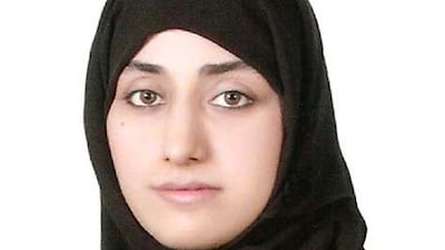 The Emirati author Nadia Saleem Al Kalbani. Courtesy Nadia Salim Al Kalbani