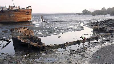 India and Bangladesh are the leading ship-scrapping nations. Anuruddha Lokuhapuarachchi / Reuters