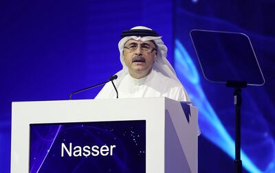 Amin Nasser, Saudi Aramco's president and chief executive, said this is a pivotal moment in the commercialisation of Saudi Arabia’s vast unconventional resources programme. Pawan Singh / The National