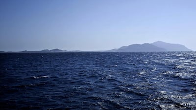 File photo from February 2017 showing the Red Sea island of Tiran. The parliament approval of a deal transferring two islands - Tiran and Sanafir - to Saudi Arabia is putting Egypt's government at odds with the judiciary. Nariman El Mofty/AP Photo