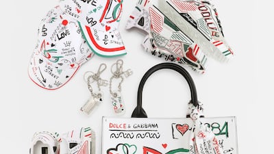 Dolce & Gabbana has released a collection decorated in the red, green and black of the flag. Photo: Dolce & Gabbana