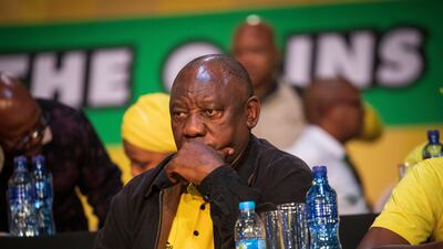 South Africa's President Cyril Ramaphosa is facing calls for mass protests over the country's electricity crisis. EPA