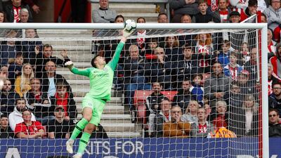 Goalkeeper: Kepa Arrizabalaga (Chelsea) – Had to make a series of saves to earn his clean sheet at Southampton and allow Chelsea’s attackers to claim three points. Reuters