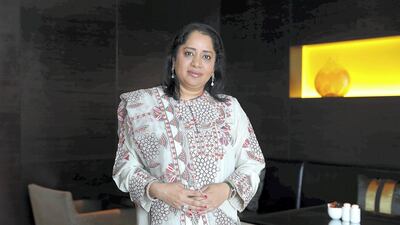 Priyanka Mittal says she follows the Indian method of saving: "... if you get a rupee, you spend 50 per cent and you save 50 per cent." Pawan Singh / The National