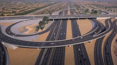 Dubai's Transport Authority has opened a new bridge to ease congestion on Al Qudra Road. RTA