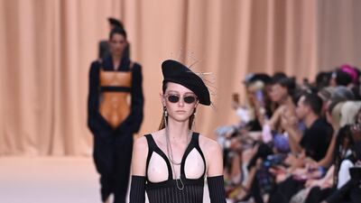 The Jean Paul Gaultier haute couture autumn/winter 2022-2023 show as part of Paris Fashion Week.