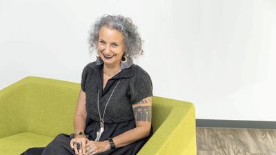 Sass Brown, founding dean of the Dubai Institute of Design and Innovation, which opens in Dubai's D3 in September. Antonie Robertson / The National