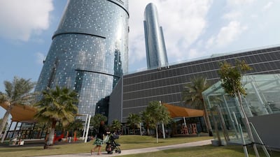 Sun and Sky towers on Al Reem Island in Abu Dhabi. Ravindranath K / The National