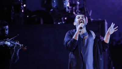 Lebanese singer Hamed Sinno will debut his latest project at the 2023 Shubbak Festival in London. Victor Besa for The National