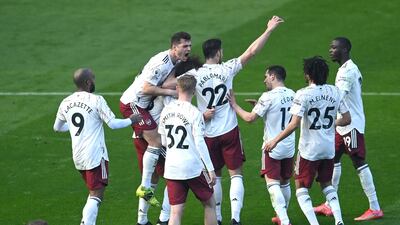 Cedric Soares - 6: Back in team at right back as one of six changes to side that beat Benfica on Thursday. Solid first half where he was put under little pressure but easily beaten by Vardy’s quick feet and run just after break. Getty