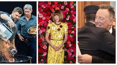 Harrison Ford, Anna Wintour and Bruce Springsteen have all said how proud they are of their children who have shunned the spotlight. Instagram / REUTERS/Brendan McDermid