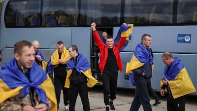 A total of 193 Ukrainian captives were freed in the latest UAE-brokered exchange. Photo: Reuters
