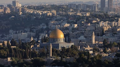A view of the Old City of Jerusalem, which Israel claims as its capital. EPA