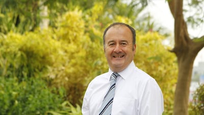 Darren Lyons is an independent financial adviser who moved to the UAE to raise a family. Jeffrey E Biteng / The National