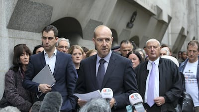 Former detective superintendent Nick Wallen, of West Yorkshire Police, outside the Old Bailey in London after Thomas Mair was found guilty of the murder of Jo Cox. PA Images via Getty