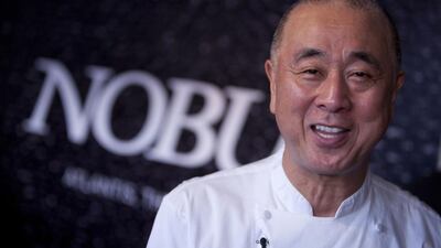 Chef Nobu Matsuhisa returns to his restaurant at Atlantis, The Palm, this week where he will be presenting some exclusive tasting evenings for Dubai's food enthusiasts. Courtesy: Atlantis, The Palm