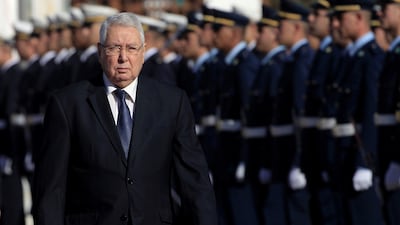Algeria's veteran politician and former interim president Abdelkader Bensalah. Reuters