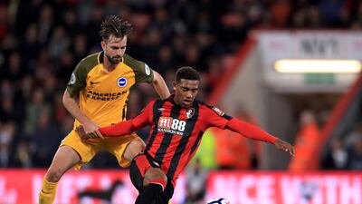Right midfield: Jordon Ibe (Bournemouth) – Had not got an assist in the league for Bournemouth. Then he came up with two in a cameo against Brighton to get the Cherries a first win. John Walton / AP Photo