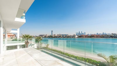 Balconies aplenty allow for maximum viewing of the Dubai skyline