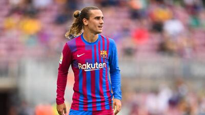 Antoine Griezmann during the La Liga match between Barcelona and Getafe. Getty Images