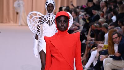 The Jean Paul Gaultier haute couture autumn/winter 2022-2023 show as part of Paris Fashion Week.