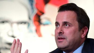 Luxembourg's prime minister Xavier Bettel is pictured at his office in Luxembourg on November 28, 2016. Emmanuel Dunand/AFP