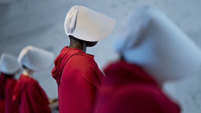 ‘The Handmaid’s Tale’, as dramatised on TV recently, predicted the rise of Donald Trump, as well as the likes of the #MeToo movement and environmental collapse. Bloomberg