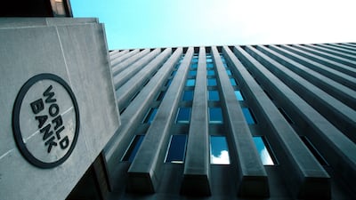 The World Bank building in Washington. The institution has warned that 'long-term costs' of the Iran war 'will need to be addressed urgently'. Getty Images