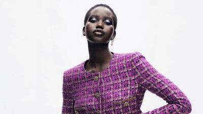 A look from Chanel’s autumn / winter 2020-21 haute couture collection. Courtesy Chanel