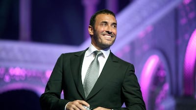 The Iraqi singer Kazem Al Saher. Nicole Hill / The National