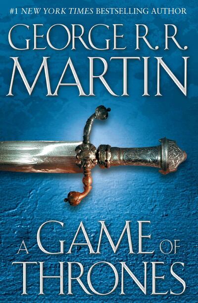 Book one: 'A Game of Thrones' came out in 1996