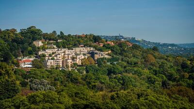 The Four Seasons in Westcliff offers stunning views over Johannesburg. Courtesy Four Seasons