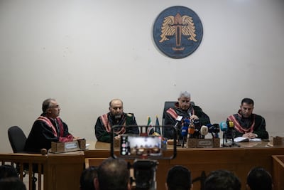 The hearing in Aleppo is the second of three linked to the violence on the coast in March. Anagha Nair for The National