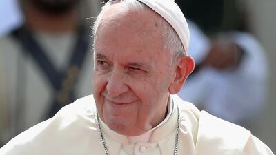 Organisers have released a ist of items worshippers are banned from carrying into the Pope's Mass on Tuesday.