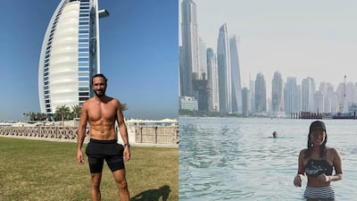 Joe Wicks and Sunny Leone have both been getting some Dubai sunshine this week. Instagram