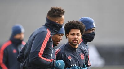 Bayern Munich's Serge Gnabry. Reuters