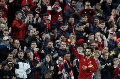 Liverpool's Mohamed Salah is back among the goals for his club. Reuters