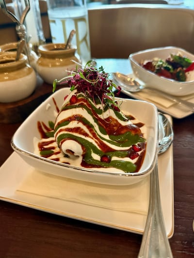 Samosa papdi chaat. Gemma White for The National