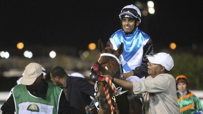 Emirati jockey Saeed Al Mazrooei does not believe in using the holy month as an excuse to be lazy. Lee Hoagland / The National