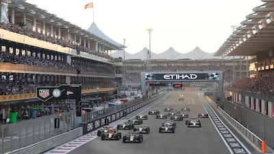 Abu Dhabi's Yas Marina Circuit has hosted the F1 season finale since 2014. Chris Whiteoak / The National