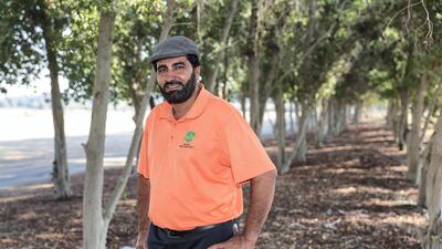 Gul Raziq is also a keen golfer and has a handicap of 6. Victor Besa / The National