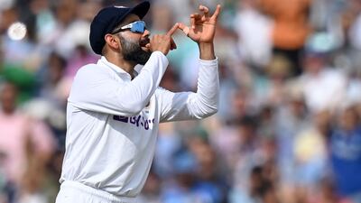 Virat Kohli has never held back on the field and that has made him a must-watch on TV. AFP