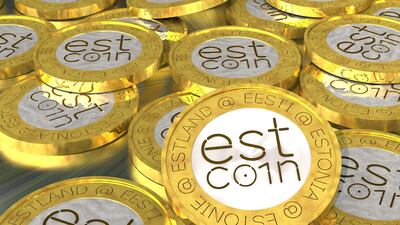 Estonia is eyeing a proposal that could drag the euro into the crypto age, creating a digital token backed by the single European currency that promises to tame the volatility plaguing bitcoin and other cryptocurrencies. AFP PHOTO /e-Residency programme's press office