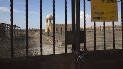 Israel booby-trapped these buildings to prevent Palestinian and Jordanian fighters from using them for refuge during the 1967 Arab-Israeli war, said Ronen Shimoni, programme manager of Halo - a British firm which is planning to extract the mines.