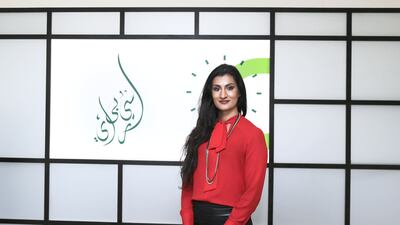 Safina Ahmad committed to a career in property after being headhunted by Harrods Estates. Jeffrey E Biteng / The National
