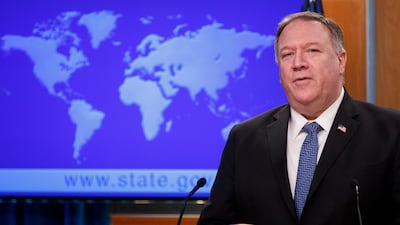 US Secretary of State Mike Pompeo called for a lessening of violence on Thursday. EPA