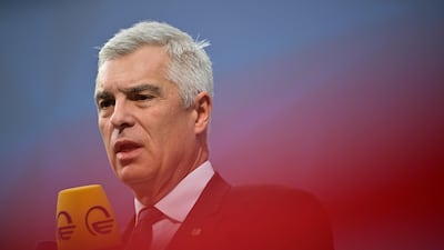 Slovakia's former foreign minister, Ivan Korcok